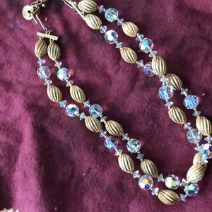 Antique double necklace